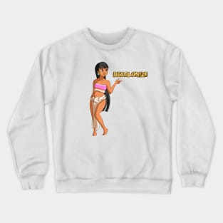 Chel says Decolonize Crewneck Sweatshirt